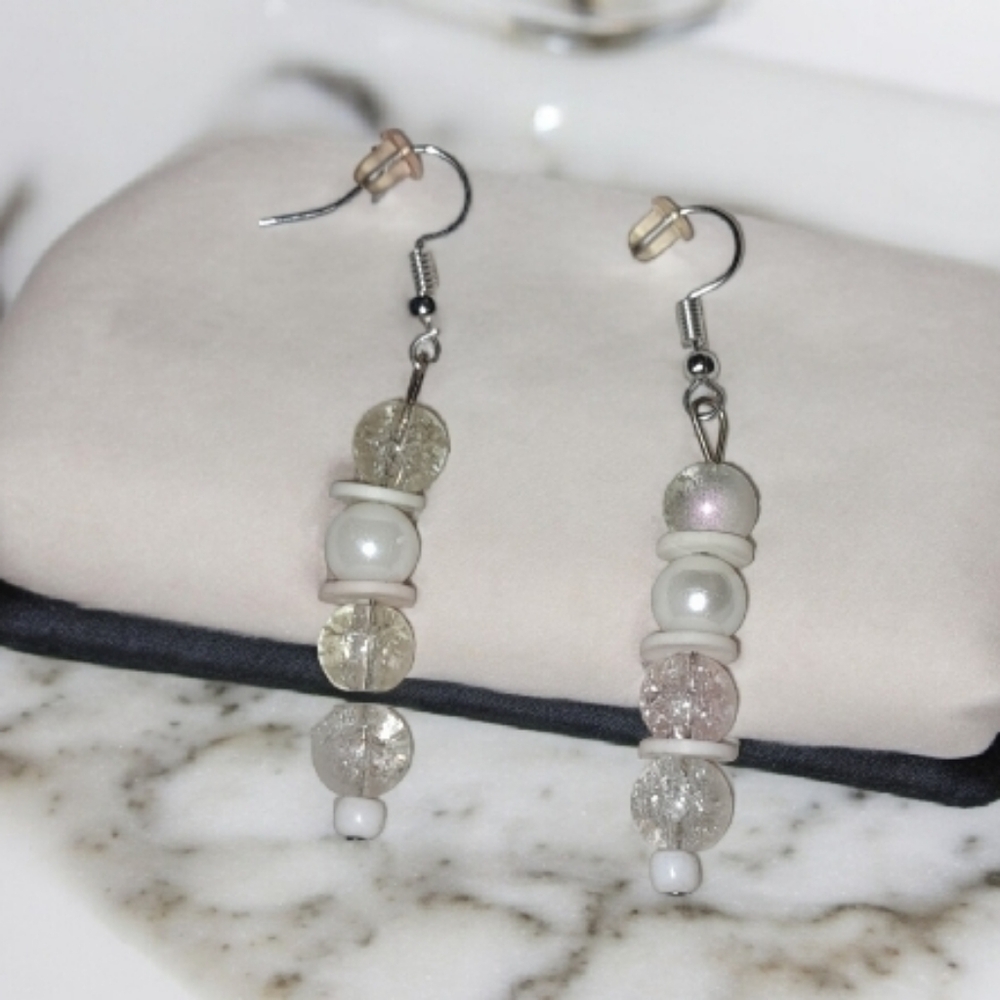 Handmade beaded earrings